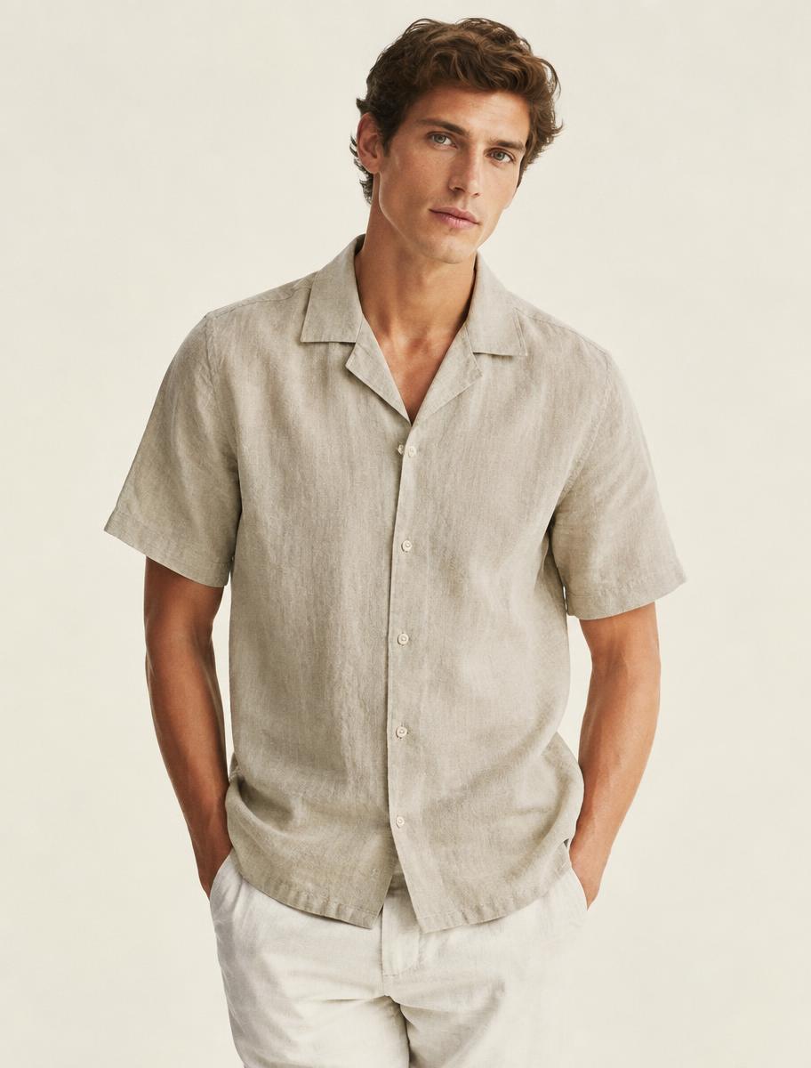Linen Camp Shirt