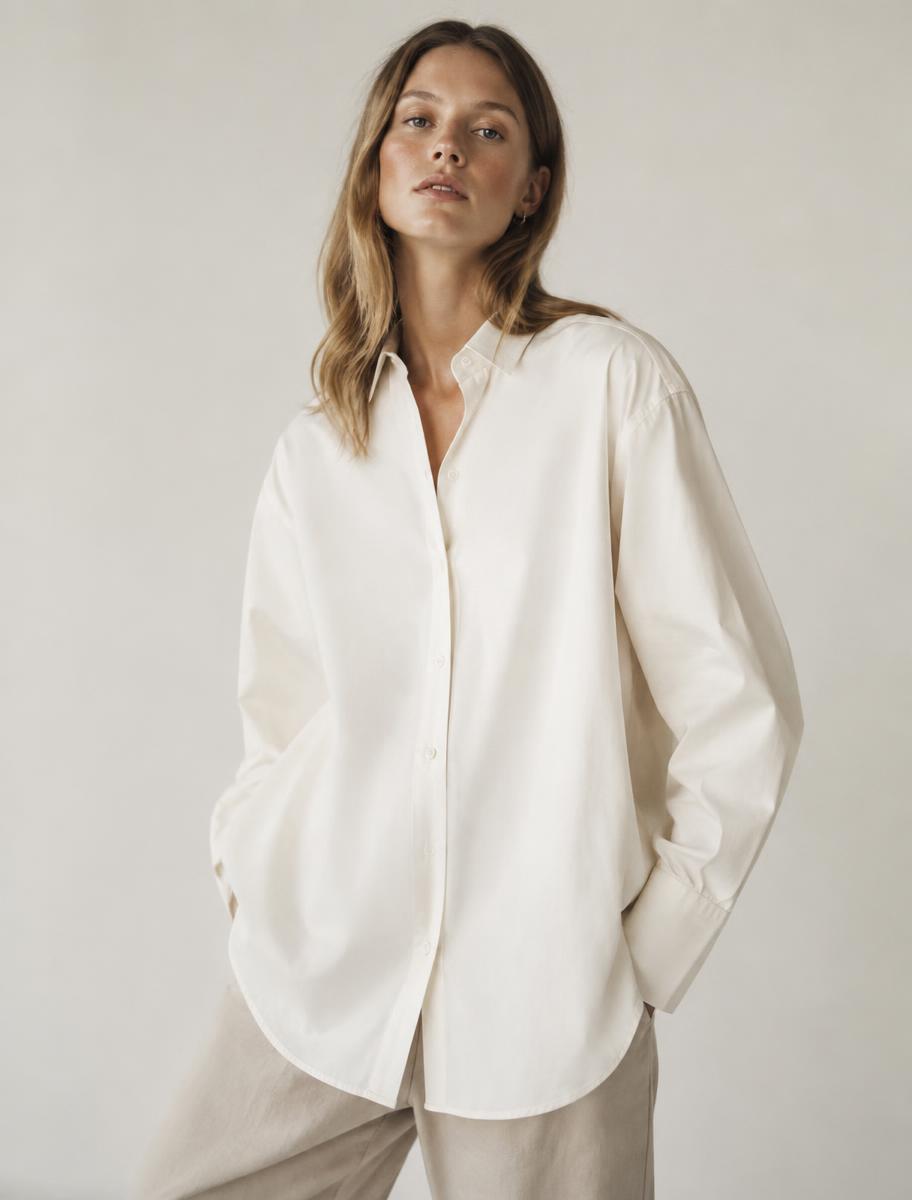Oversized Poplin Shirt