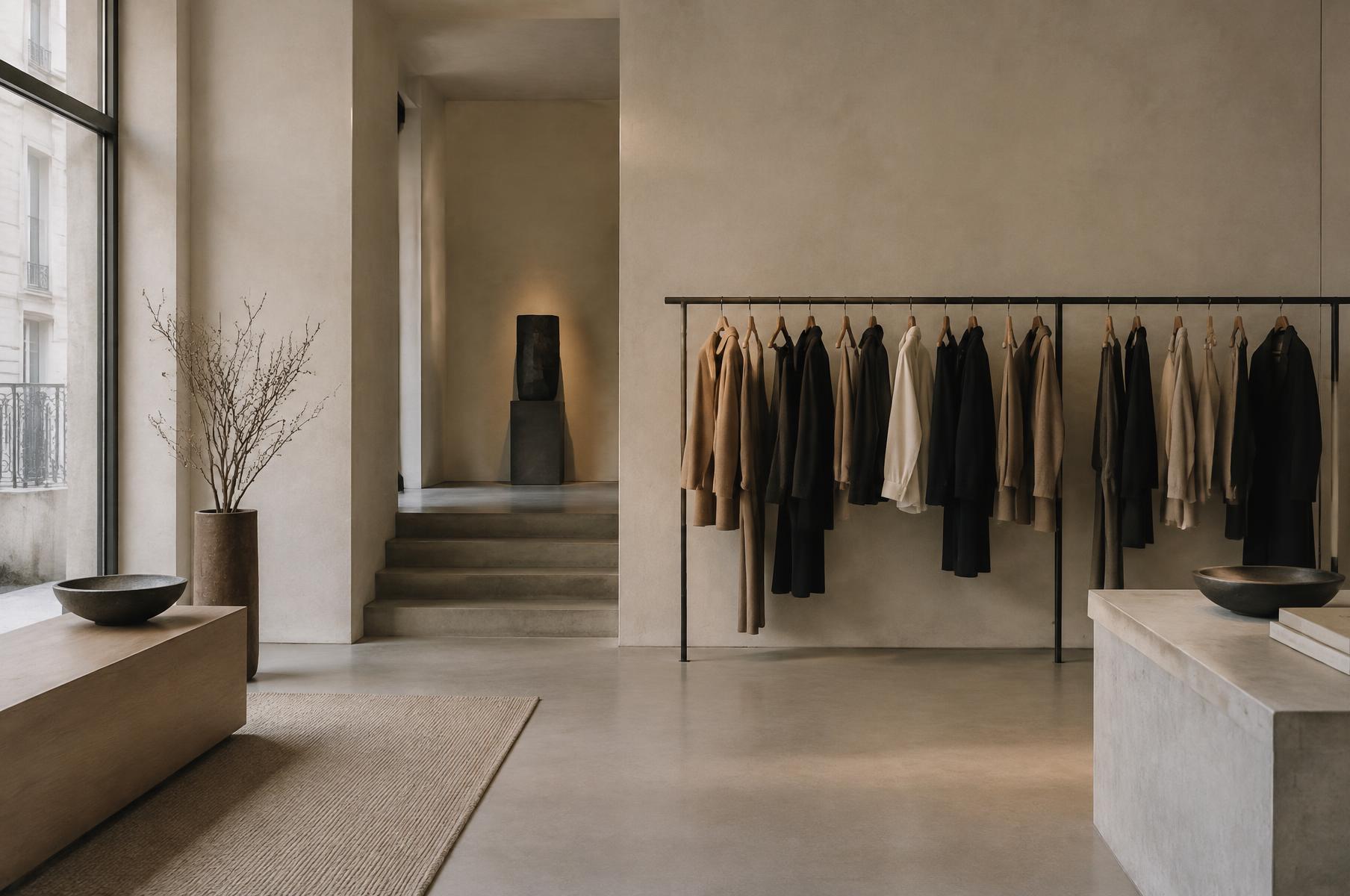 The Fashionable store interior